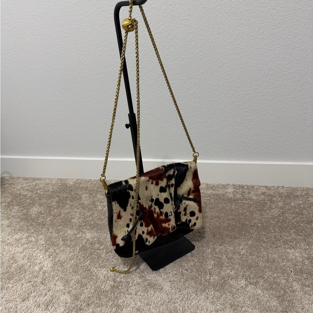 Sharif Animal Print Crossbody Bag with Gold Chain FREE SHIPPING
